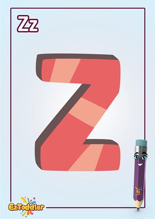 אותיות באנגלית - האות Z